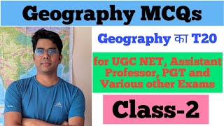 Geomorphology MCQs II Class2 II T20 Series II UGC NET PGT Assistant Professor DSSSB NVS KVS II [upl. by Behn]