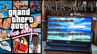 Acer Swift 1  GTA vice city [upl. by Nomaj]