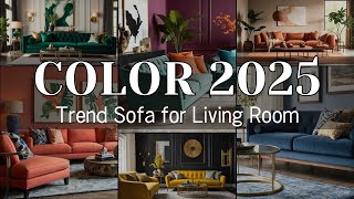 Top 10 Best Color Sofa Trends for 2025  Elevate Your Living Room Style [upl. by Ashleigh401]