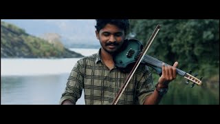 SWETHAMBARA DHARE DEVI Violin cover  PIRATE CAFE The Independent Music Zone [upl. by Gary820]