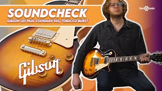 SOUNDCHECK  Gibson Les Paul Standard 50s Tobacco Burst [upl. by Hazlip]