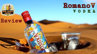 Vodka Romanov vodka review and unboxing in Hindi 2020 [upl. by Novaat]