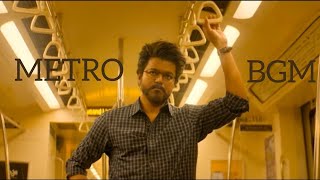 GOAT Metro Fight Scene X OG  The Greatest Of All Time  Thalapathy  goat ost music u1 yuvan [upl. by Morris]