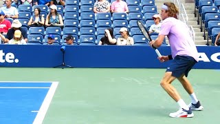 See How Andrey Rublev DESTROYS Every Ball at Court Level [upl. by Canfield126]