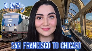 I Took A 52Hour Sleeper Train From San Francisco To Chicago [upl. by Eiveneg]