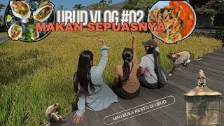 UBUD VLOG 02 Makan Sepuasnya Di Ubud [upl. by Stephie]