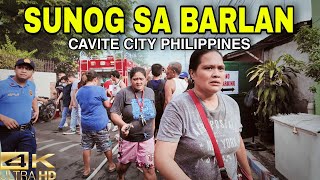 Sunog sa BARLAN Cavite City Philippines 4K [upl. by Soren]