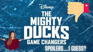 MIGHTY DUCKS GAME CHANGERS PILOT IS TRASH [upl. by Ahsikit634]