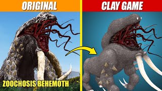 Making Zoochosis Behemoth with Clay Game  SPORE [upl. by Thorlie677]