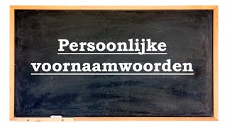 Meester Nicky TV persoonlijke voornaamwoorden [upl. by Riesman465]