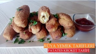 Patates Kroket Tarifi Farklı Kahvaltılık Tarifler [upl. by Yeknarf]