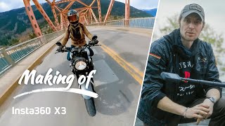 Insta360 X3  How to Get Insane Motorcycle Shots ft Jon Simo [upl. by Aciretahs]