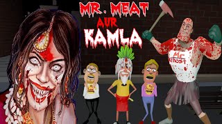 Mr meat🥩 aur kamla full horror story part 6 Gupta ji mishra ji new horror story video gullibulli [upl. by Tayib744]