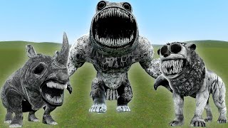 What If Monster Fish In Zoonomaly Becomes A giant Titan Fish In Garrys Mod [upl. by Bundy]