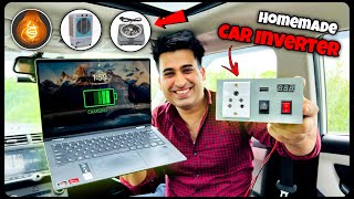 How To Make Powerful Car Inverter At Home  Laptop Bulb Heater कुछ भी चलाओ [upl. by Aneev]