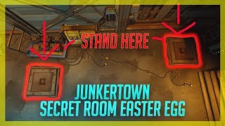 JUNKERTOWN SECRET ROOM EASTER EGG TREASURE OVERWATCH Tutorial [upl. by Terle]