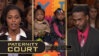 Love Triangle Resulted in Twins Full Episode  Paternity Court [upl. by Eibot596]