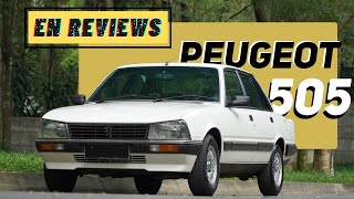 A Forgotten Legend Peugeot 505 Quick Review  Car Review 17 [upl. by Alleras]