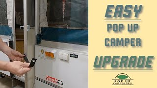 EASY and FUNCTIONAL Pop Up Camper Upgrade [upl. by Tnecnivleahcim32]