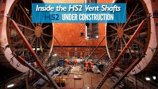 Inside HS2 Vent Shaft Construction [upl. by Heidy]