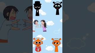 a team Incredibox sprunki vs a team insideout 2incredibox sprunki [upl. by Schiff]