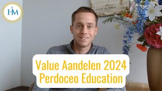 Value Aandelen Kopen met Magic Formula Perdoceo Aandelen Analyse  PRDO Koersverwachting [upl. by Hales]