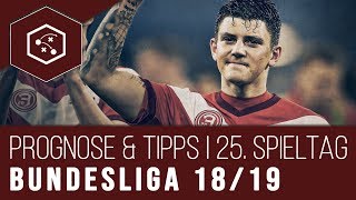 Bundesliga Vorhersage Tipps amp Gewinnspiel 25 Spieltag 2019 [upl. by Linetta]