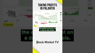 Taking profits in Palantir [upl. by Annasor402]