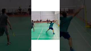 End🥵 badmintongame 2024 badmintonlovers jumpsmash olympicsport badmintonzone owaisimtiazz [upl. by Alet]