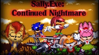 SallyEXE Continued Nightmare EYE OF THREE  Its Amy Cream and Sallys Turn To Survive [upl. by Cypro223]