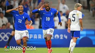 Mens soccer All goals in first day of Paris Olympics group stage play  NBC Sports [upl. by Eyks]