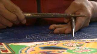 Making of a Sand Mandala [upl. by Treblig]