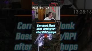 Finally taking down Corrupted Monk after 100 PUSH UPS livestream gaming shorts sekiro [upl. by Elahcar]