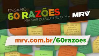 Desafio 60 razões para ter o seu apê  Conheça na MRV [upl. by Keung]