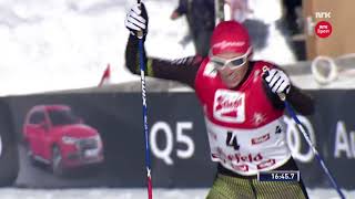 201617 combinata 15 km Seefeld Triple  Frenzel Rydzek Bernhard Gruber [upl. by Marucci]