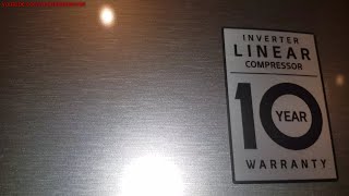 LG RefrigeratorFreezer Inverter Linear Compressor 10 Year Warranty gbb39dsdz NoFrost how to use [upl. by Llenrev]