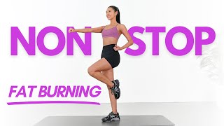 FULL BODY FAT BURNING WORKOUT 🔥 30 MIN Nonstop Cardio Workout  No Jumping No Squat No Lunge [upl. by Ennoid]