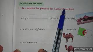 projet 1 séquence 1 5 Ap les adjectifs cardinaux ➕ des exercices page 7 [upl. by Ilak]