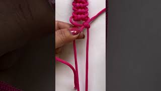 Paracrod bracelet work design diy bracelet shortsvideo diyparacord macrame handmade tutorial [upl. by Reinertson271]