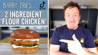 Attempting amp upgrading TikTok 2 ingredient flour chicken seitan  Barry tries Ep 36 [upl. by Rybma]