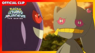 Banettes Emotional Reunion  Pokémon The Series Ultimate Journeys  Official Clip [upl. by Klehm]