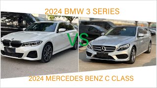 MERCEDES BENZ C CLASS vs BMW 3 SERIES bmw mercedes automobile fyp shorts [upl. by Maryjo]