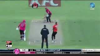 BBL Final Scorchers v Sixers match highlights [upl. by Mcmath]