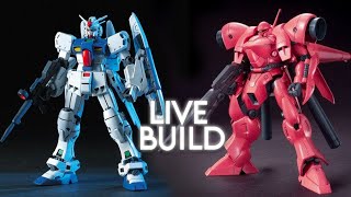 HGUC Gundam GP03S amp Gerbera Tetra LIVE BUILD [upl. by Scrivings]