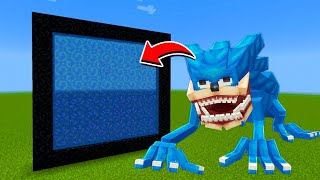 How to Make A Portal To The Shin Sonic Phase 3 Dimension in Minecraft [upl. by Aleras217]