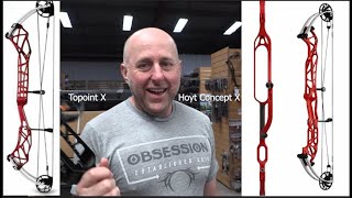 Hoyt CONCEPT X  Topoint X 40 whats the difference [upl. by Ybrek]