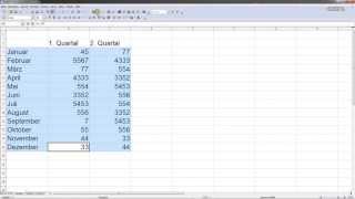 Wie sortiert man richtig Open Office Calc oder Excel [upl. by Enahsal]