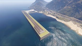 Paleto Bay International Airport Mod Test GTA V [upl. by Phelgon]