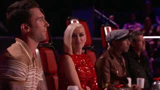 The Voice 2015 Blind Audition Manny Cabo Here I Go Again [upl. by Heman755]