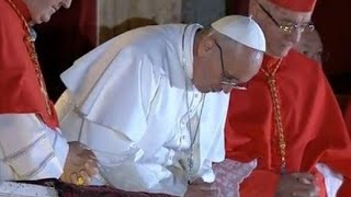 Elezione Papa Francesco  Habemus papam discorso e benedizione  Senza interruzioni [upl. by Enelyar]